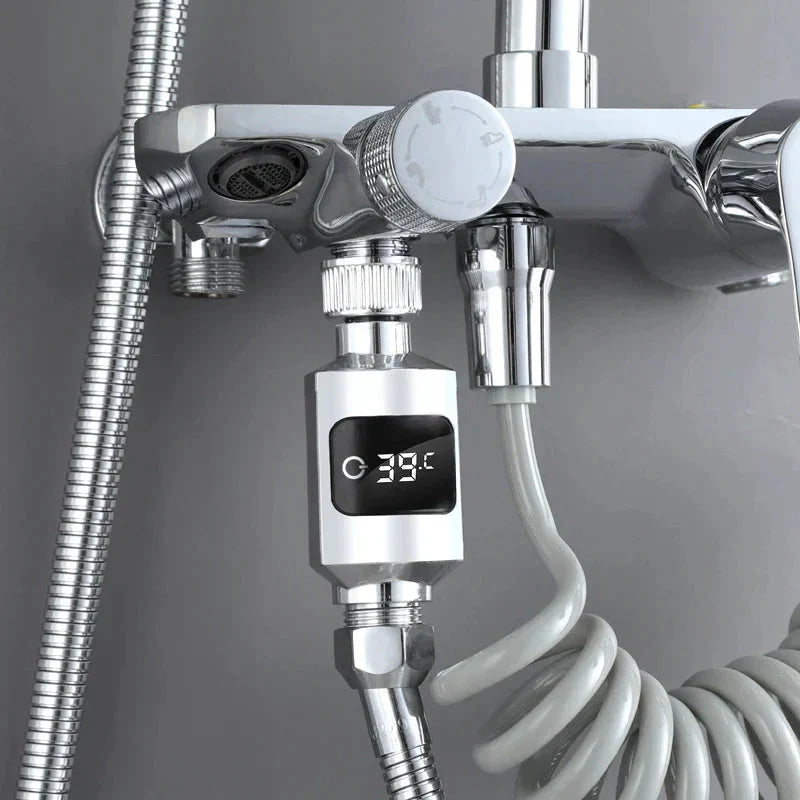 Digital Shower Thermometer - Instant Water Temperature Reader